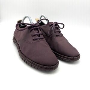 Clarks Blithe Aubergine Oxfords Comfort Walking Shoes Lace Up Womens Size 10‎